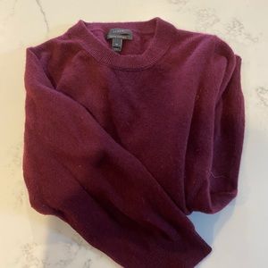 J-Crew Italian Cashmere Crew Neck Sweater